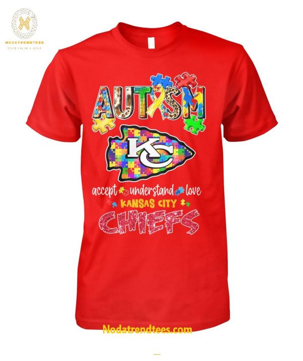 AUTISM Accept Understand Love Kansas City Chiefs Special New Unisex T-Shirt