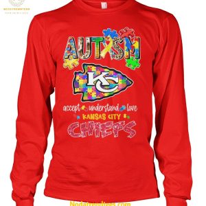 AUTISM Accept Understand Love Kansas City Chiefs Special New Unisex T-Shirt