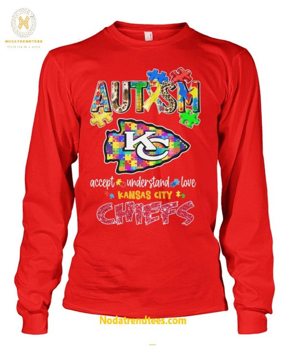 AUTISM Accept Understand Love Kansas City Chiefs Special New Unisex T-Shirt