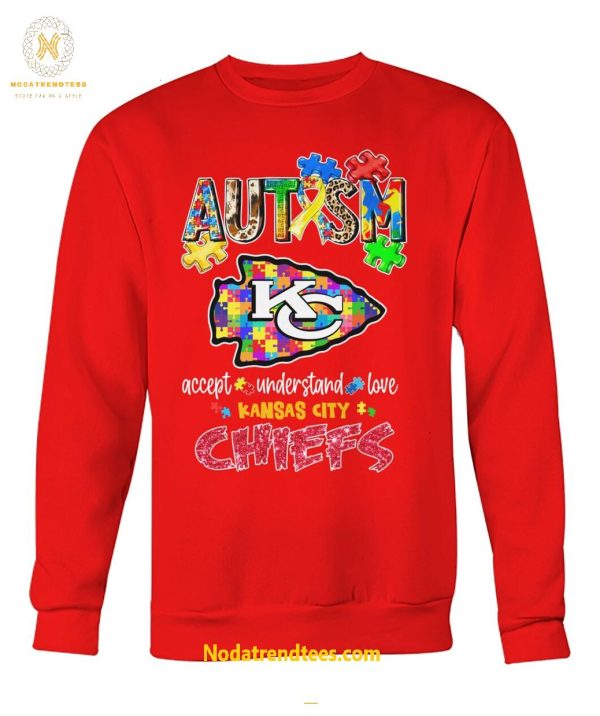 AUTISM Accept Understand Love Kansas City Chiefs Special New Unisex T-Shirt