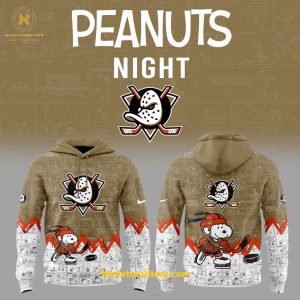 Anaheim Ducks Anniversary Of Peanuts Night For Fans Special New Unisex 3D T-Shirt