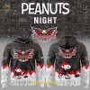 Binghamton Black Bears 75th Anniversary Of Peanuts Night For Fans Special New Hoodie