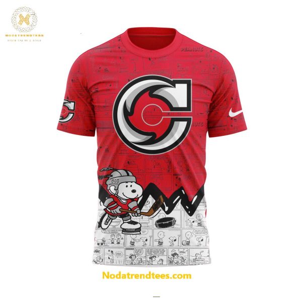 Cincinnati Cyclones Anniversary Of Peanuts Night For Fans Special New Unisex 3D T-Shirt