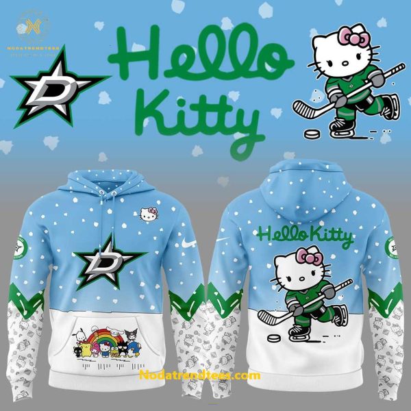 Dallas Stars x Hello Kitty And Friends For Fans Special New Hoodie Longpants Cap