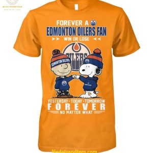 Edmonton Oilers Anniversary Of Peanuts Night For Fans Special New Unisex 3D T-Shirt