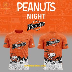 Fort Wayne Komets Anniversary Of Peanuts Night For Fans Special New Hoodie Longpants Cap