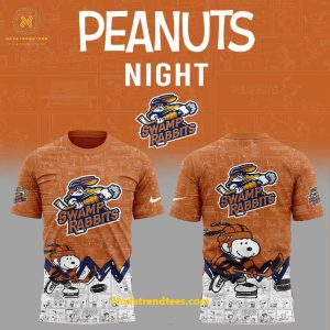 Greenville Swamp Anniversary Of Peanuts Night For Fans Special New Unisex 3D T-Shirt