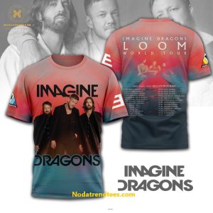 Imagine Dragons Loom World Tour 2025 Special New Unisex 3D T-Shirt