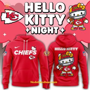 Kansas City Chiefs NFL x Hello Kitty For Fans Special New Hoodie