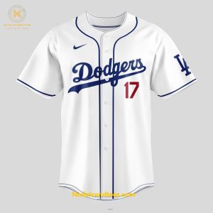 Los Angeles Dodgers National League MVP Shohei Ohtani 2024 Baseball Jersey