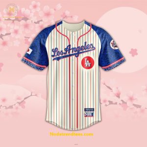 Los Angeles Dodgers x Japanese Heritage Night April 28 Special New Baseball Jersey