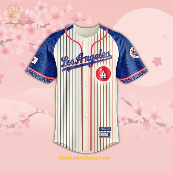 Los Angeles Dodgers x Japanese Heritage Night April 28 Special New Baseball Jersey