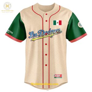 Los Angeles Dodgers x Mexican Heritage Night May 20 Special New Baseball Jersey