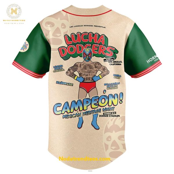 Los Angeles Dodgers x Mexican Heritage Night May 20 Special New Baseball Jersey