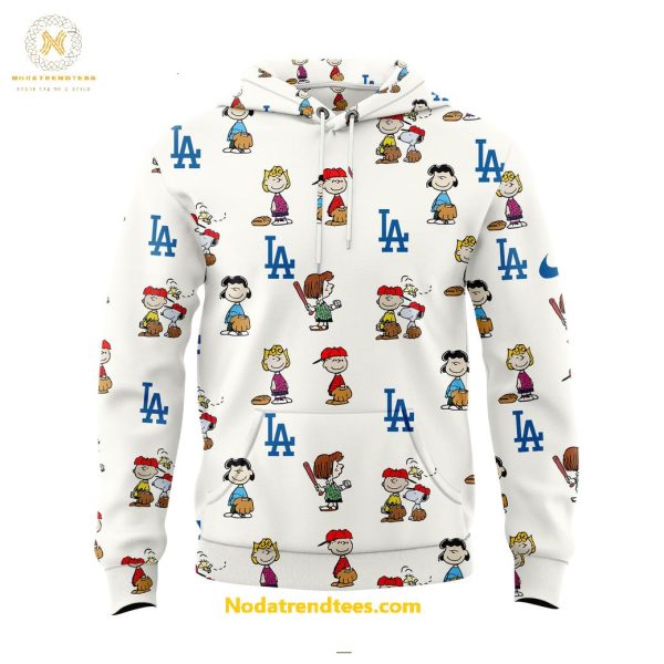 Los Angeles Dodgers x Peanuts 75th Anniversary For Fans Special New Hoodie Longpants Cap