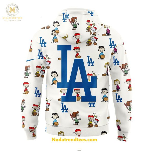 Los Angeles Dodgers x Peanuts 75th Anniversary For Fans Special New Hoodie Longpants Cap