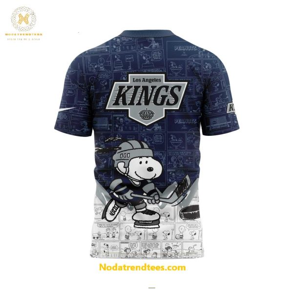 Los Angeles Kings Anniversary Of Peanuts Night For Fans Special New Unisex 3D T-Shirt