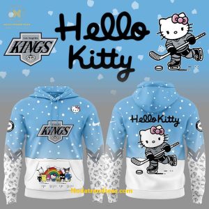 Los Angeles Kings x Hello Kitty And Friends For Fans Special New Hoodie Longpants Cap