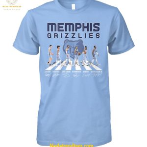 Mempis Grizzlies NBA All Team Signatures Special New Unisex T-Shirt