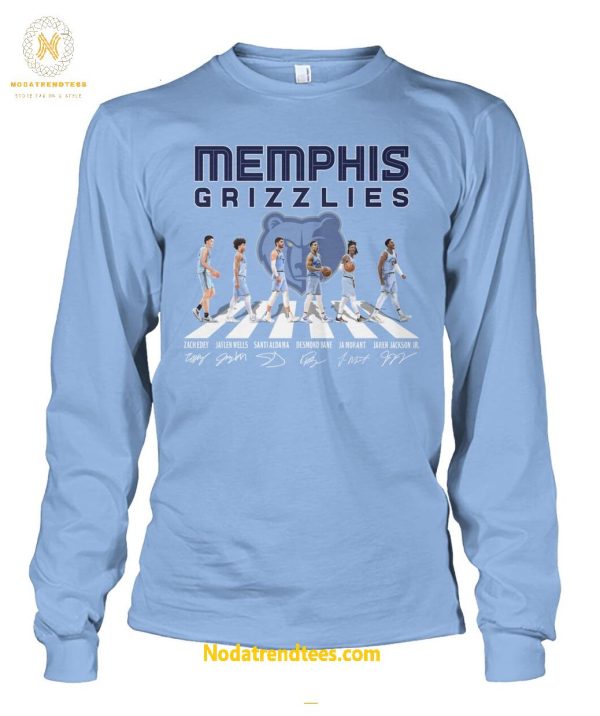 Mempis Grizzlies NBA All Team Signatures Special New Unisex T-Shirt