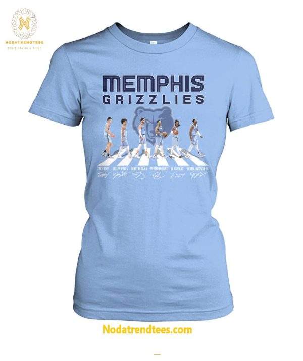 Mempis Grizzlies NBA All Team Signatures Special New Unisex T-Shirt