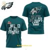 Kansas City Chiefs Super Bowl Sunday All We Do Is Win Win Win 3Peat Season Unisex 3D T-Shirt  – White