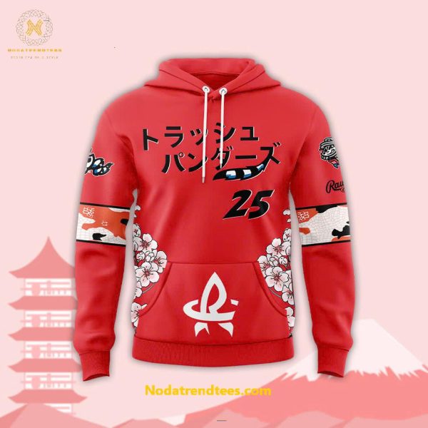 Rocket City Trash Pandas x Japanese Anime Night 2025 For Fans Special New Hoodie