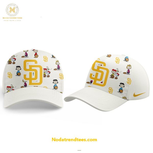 San Diego Padres x Peanuts 75th Anniversary Special New Hoodie Longpants Cap