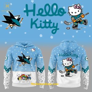 San Jose Sharks x Hello Kitty And Friends For Fans Special New Hoodie Longpants Cap