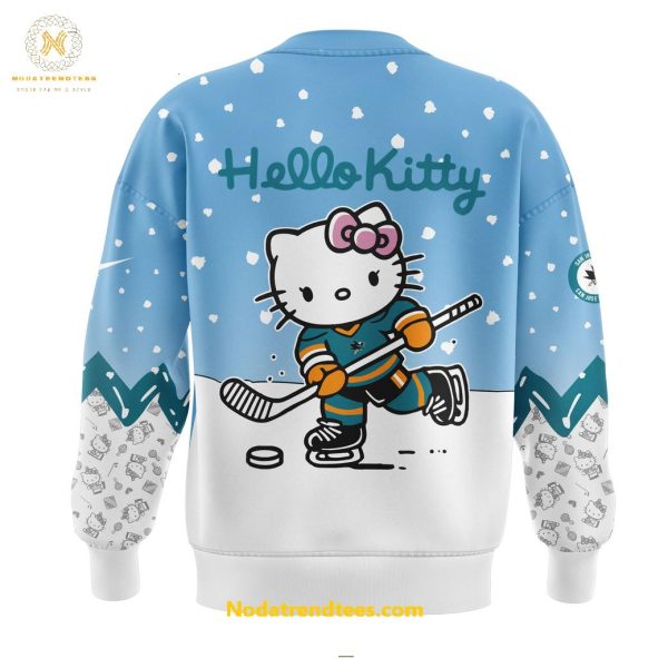 San Jose Sharks x Hello Kitty And Friends For Fans Special New Hoodie Longpants Cap