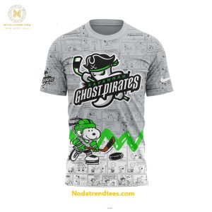 Savannah Ghost Anniversary Of Peanuts Night For Fans Special New 3D T-Shirt