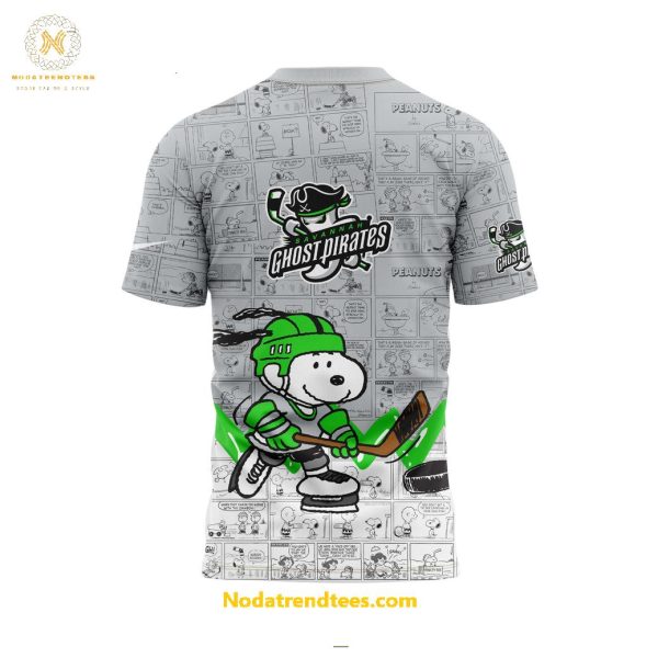 Savannah Ghost Anniversary Of Peanuts Night For Fans Special New 3D T-Shirt