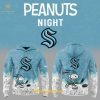 South Carolina Stingrays Anniversary Of Peanuts Night For Fans Special New Hoodie Longpants Cap