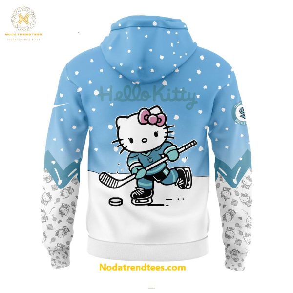 Seattle Kraken x Hello Kitty And Friends For Fans Special New Hoodie Longpants Cap