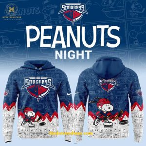 South Carolina Stingrays Anniversary Of Peanuts Night For Fans Special New Unisex 3D T-Shirt