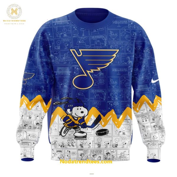 St. Louis Blues Anniversary Of Peanuts Night For Fans Special New Unisex 3D T-Shirt