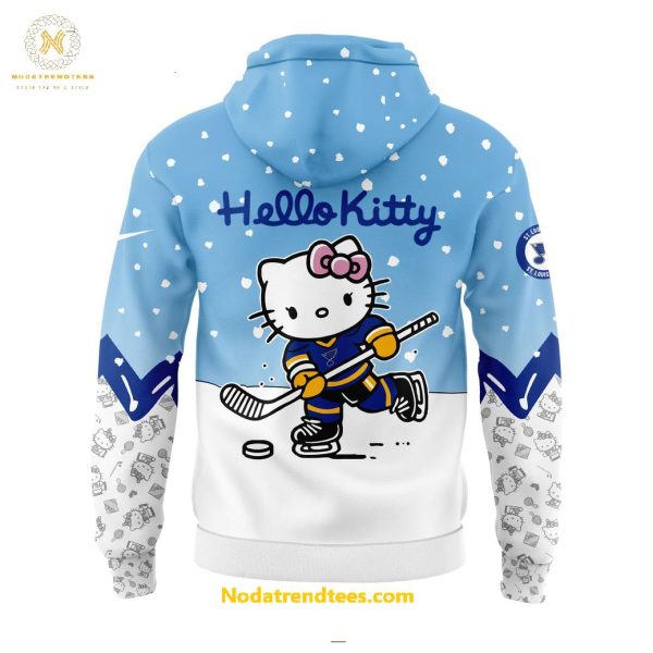 St. Louis Blues x Hello Kitty And Friends For Fans Special New Hoodie Longpants Cap