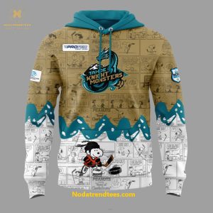 Tahoe Knight Monsters 75th Anniversary of Peanuts For Fan Special New Hoodie