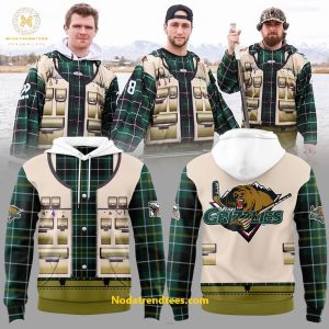 Utah Grizzlies Fishing Night For Fans Custom Name And Number Hoodie