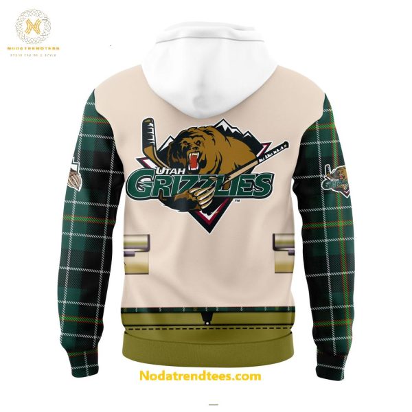 Utah Grizzlies Fishing Night For Fans Custom Name And Number Hoodie