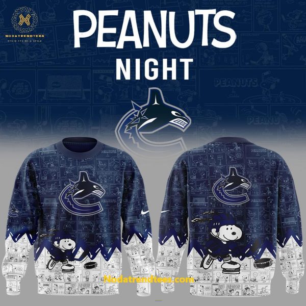 Vancouver Canucks Anniversary Of Peanuts Night For Fans Special New Unisex 3D T-Shirt