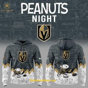 Vegas Golden Knights x Black Hockey History Game Night Limited Edition Hoodie Longpants Cap