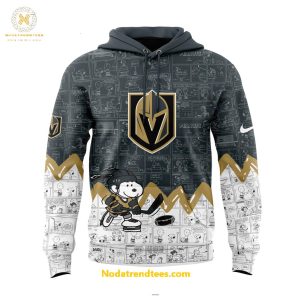 Vegas Golden Knights x Black Hockey History Game Night Limited Edition Hoodie Longpants Cap