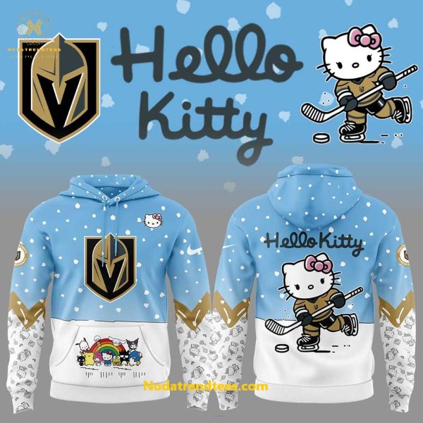 Vegas Golden Knights x Hello Kitty And Friends For Fans Special New Hoodie Longpants Cap