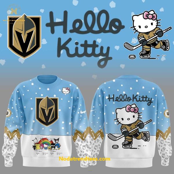 Vegas Golden Knights x Hello Kitty And Friends For Fans Special New Hoodie Longpants Cap