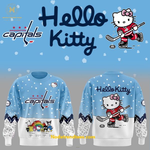 Washington Capitals x Hello Kitty And Friends For Fans Special New Hoodie Longpants Cap