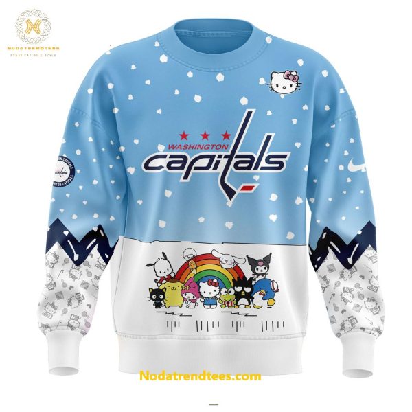 Washington Capitals x Hello Kitty And Friends For Fans Special New Hoodie Longpants Cap