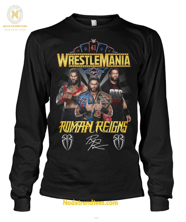 WrestleMania Roman Reigns 2025 For Fans Special New Unisex T-Shirt