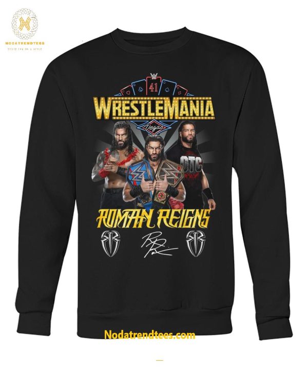 WrestleMania Roman Reigns 2025 For Fans Special New Unisex T-Shirt